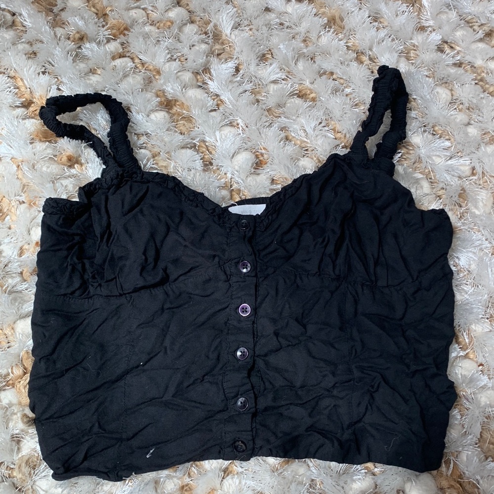 Urban outfitters, strapless, tank crop top